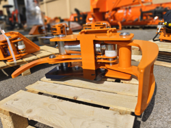 hydraulisk skovklo greb til minigraver model cf 10