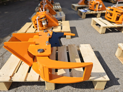 hydraulisk skovklo greb til minigraver model cf 10