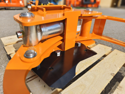 hydraulisk skovklo greb til minigraver model cf 10