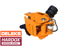 hydraulisk skovklo greb til minigraver model cf 10r