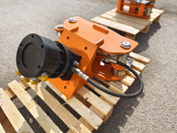 hydraulisk skovklo greb til minigraver model cf 10r