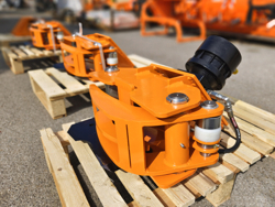hydraulisk skovklo greb til minigraver model cf 10r