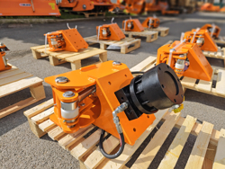 hydraulisk skovklo greb til minigraver model cf 10r