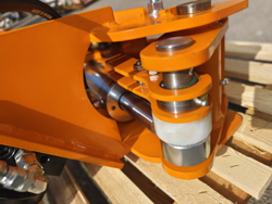 hydraulisk skovklo greb til minigraver model cf 10r