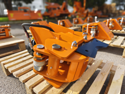 hydraulisk skovklo greb til minigraver model cf 10r