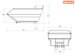 elektrisk trillebor xe500e