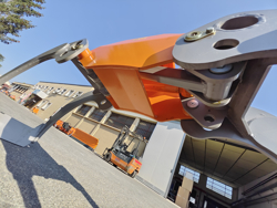 skovlo for minigravemaskiner skovbrug krane og gødsel lastning dk 18