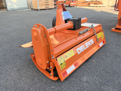 middels tung jordfræser for traktorer arbejdsbredde 150cm manuel sideforskydning mod dfm 150