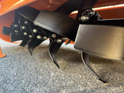 middels tung jordfræser for traktorer arbejdsbredde 150cm manuel sideforskydning mod dfm 150