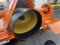 middels tung jordfræser for traktorer arbejdsbredde 150cm manuel sideforskydning mod dfm 150