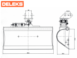 gravemaskine vippeskovl til mini gravemaskin s100 600