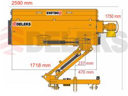 beitepusser tung kantklipper for traktorer dragon 220