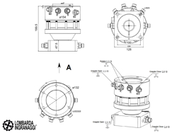 hydraulisk skovklo greb til minigraver model cf 10r