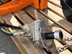 universal bagmontered rendegraver med skovl til traktor mod drs 2000