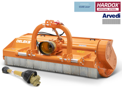 slagleklipperen med justerbar sideforskydning til traktorer mod gepard 210