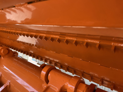 slagleklipperen med justerbar sideforskydning til traktorer mod gepard 210