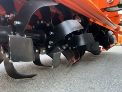 tung jordfræser for traktorer arbejds bredde 220cm for jordbearbejdelse mod dftr 220