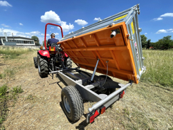 3 vejs hydraulisk tipvogn til traktor rm 14 t3h