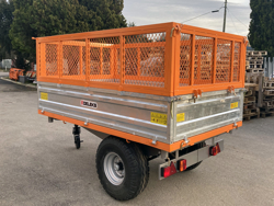 3 vejs hydraulisk tipvogn til traktor rm 14t3s