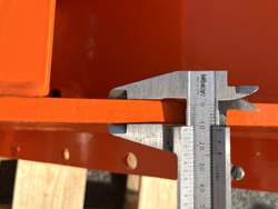 hydraulisk skovklo greb til minigraver model cf 11