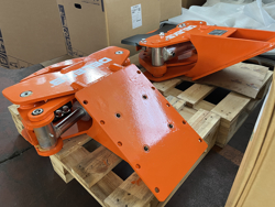 hydraulisk skovklo greb til minigraver model cf 11