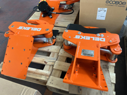 hydraulisk skovklo greb til minigraver model cf 11