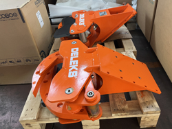 hydraulisk skovklo greb til minigraver model cf 11