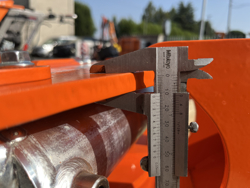 hydraulisk skovklo greb til minigraver model cf 11r