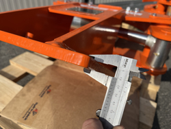 hydraulisk skovklo greb til minigraver model cf 11r