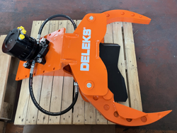 hydraulisk skovklo greb til minigraver model cf 11r