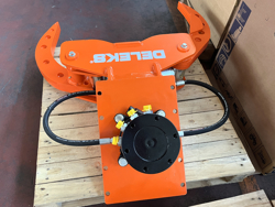 hydraulisk skovklo greb til minigraver model cf 11r