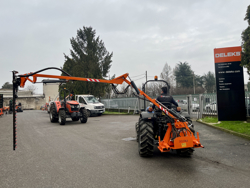 hydraulisk gren og hækkeklipper til traktor falco