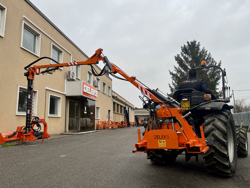 hydraulisk gren og hækkeklipper til traktor falco