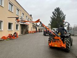hydraulisk gren og hækkeklipper til traktor falco