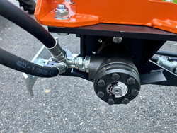 hydraulisk gren og hækkeklipper til traktor falco