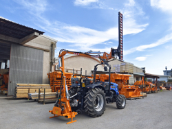 hydraulisk gren og hækkeklipper til traktor falcow