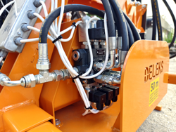 hydraulisk gren og hækkeklipper til traktor falcow