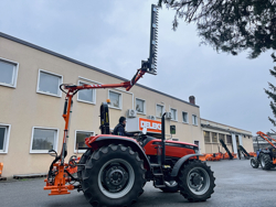 hydraulisk gren og hækkeklipper til traktor falco h
