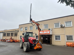 hydraulisk gren og hækkeklipper til traktor falco h