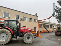 hydraulisk gren og hækkeklipper til traktor falco h
