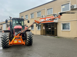 hydraulisk gren og hækkeklipper til traktor falco h