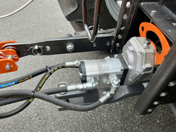 hydraulisk gren og hækkeklipper til traktor falco h