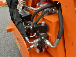 hydraulisk gren og hækkeklipper til traktor falco h