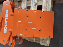 hydraulisk skovklo greb til minigraver model cf 11