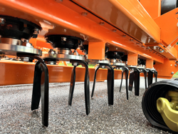 rotorharve med rorvalse for traktorer kr 210