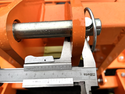 rotorharve med rorvalse for traktorer kr 210