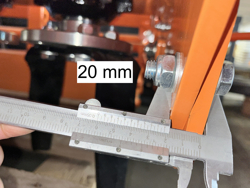 rotorharve med rorvalse for traktorer kr 210