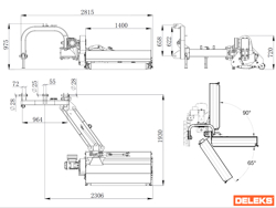beitepusser kantklipper giraffa130 til traktorer deleks