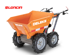 firehjulet motoriseret trillebor loncin md 400r