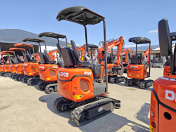 mini gravemaskine 1 ton m100